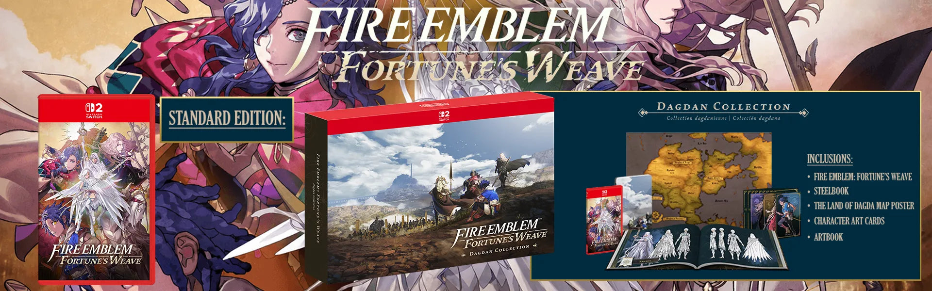 Fire Emblem: Fortune's Weave Standard Edition | Dagdan Collection