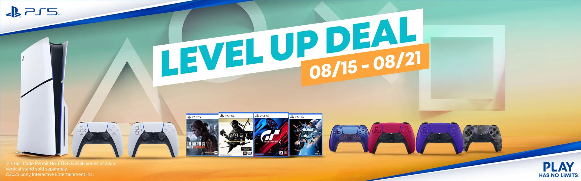 Sony Playstation Level up Deals
