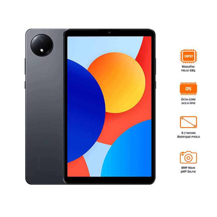 REDMI PAD SE 8.7" 4+64GB | 4+128GB Xiaomi's most Affordable tablet with a Sim Card Slot