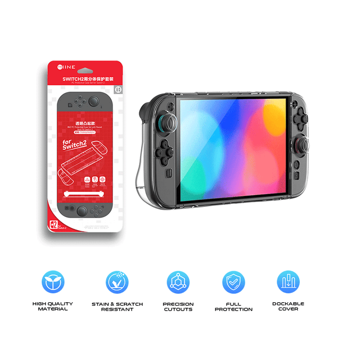 IINE NSW Protective Case Set For Switch 2