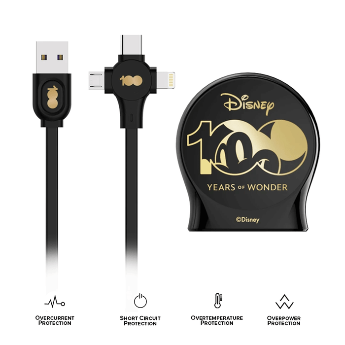 Disney 3in1 Charging Cable (1M) QS-C01