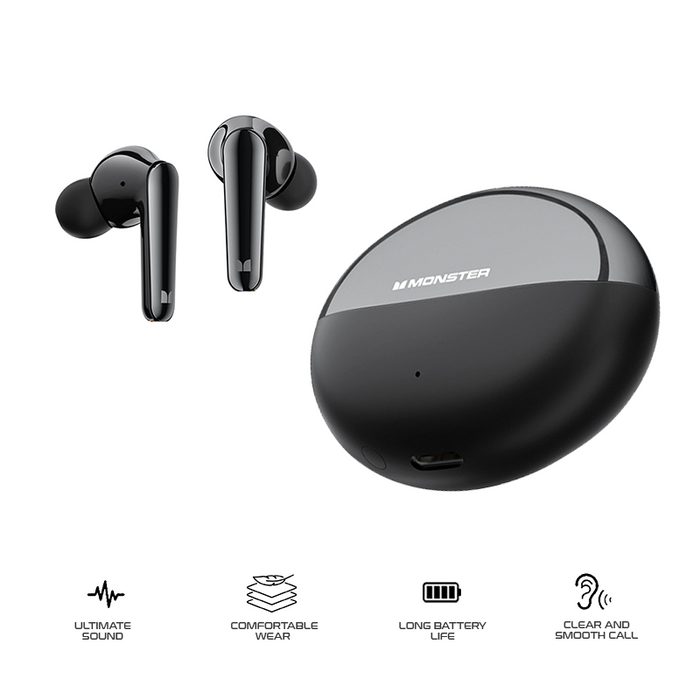 Monster N-Lite 203 Airlinks Wireless In -Ear Headphone MH22163