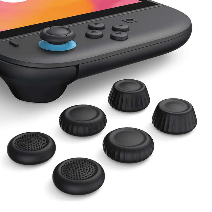 JSAUX Multi-Mode Joystick Cap And Thumb Grip With Lever Guard Set For Nintendo Switch 2 GP0404
