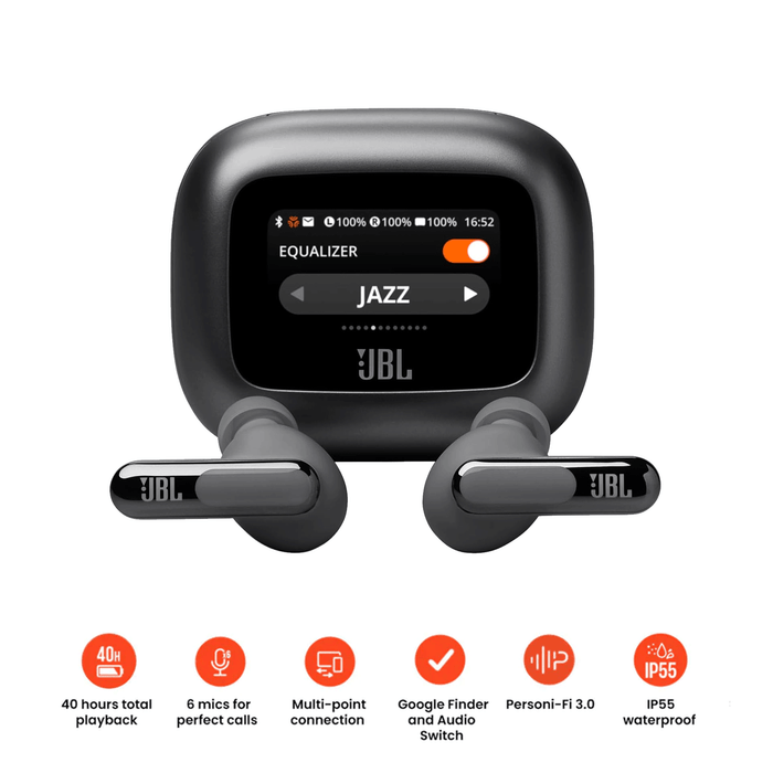 JBL Live Beam 3 True wireless Noise Cancelling Closed-stick Earbuds