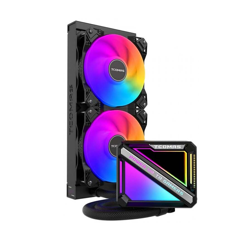 TCOMAS LE200 ARGB 240mm AIO Liquid CPU Cooler