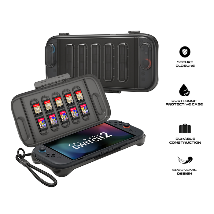 JSAUX Shock-Absorbent Storage Case For Nintendo Switch 2 PC0116