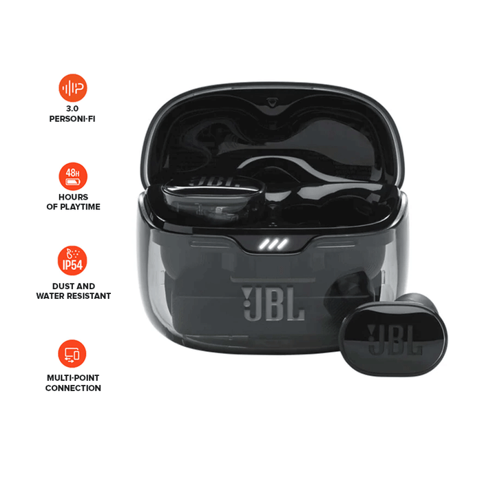 JBL Tune Buds 2 | True Wireless Noise Cancelling Earbuds Ghost Edition