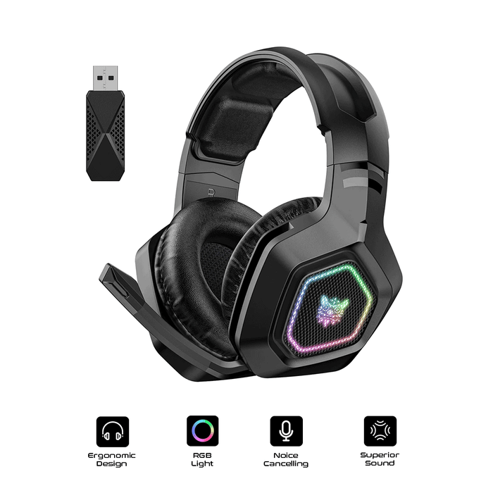Onikuma B100 RGB Tri-Mode Gaming Headset
