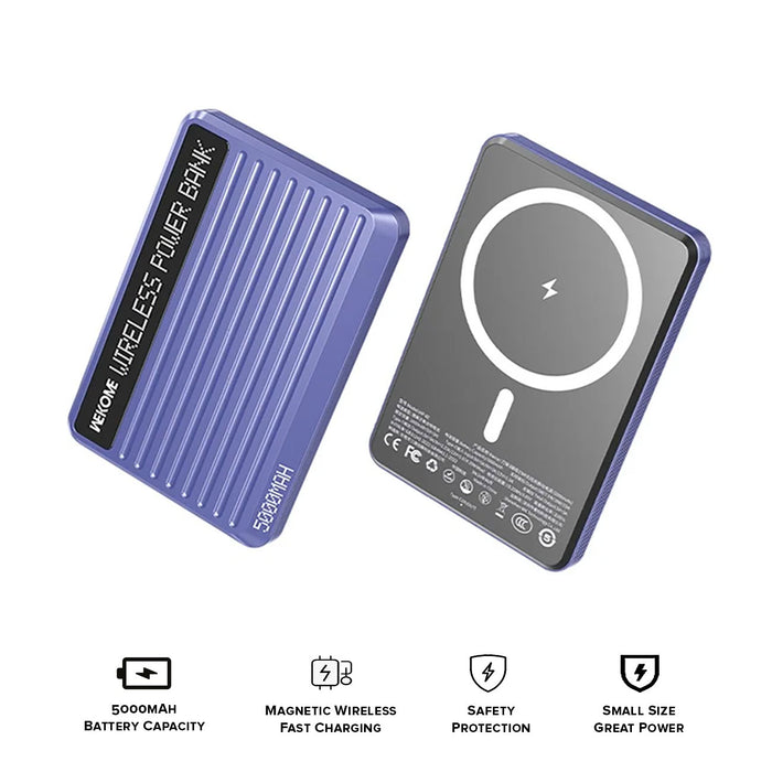 WEKOME UltraThin Magsafe Powerbank 15W (5000mAh) WP-80