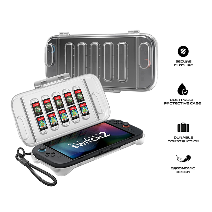 JSAUX Shock-Absorbent Storage Case For Nintendo Switch 2 PC0116