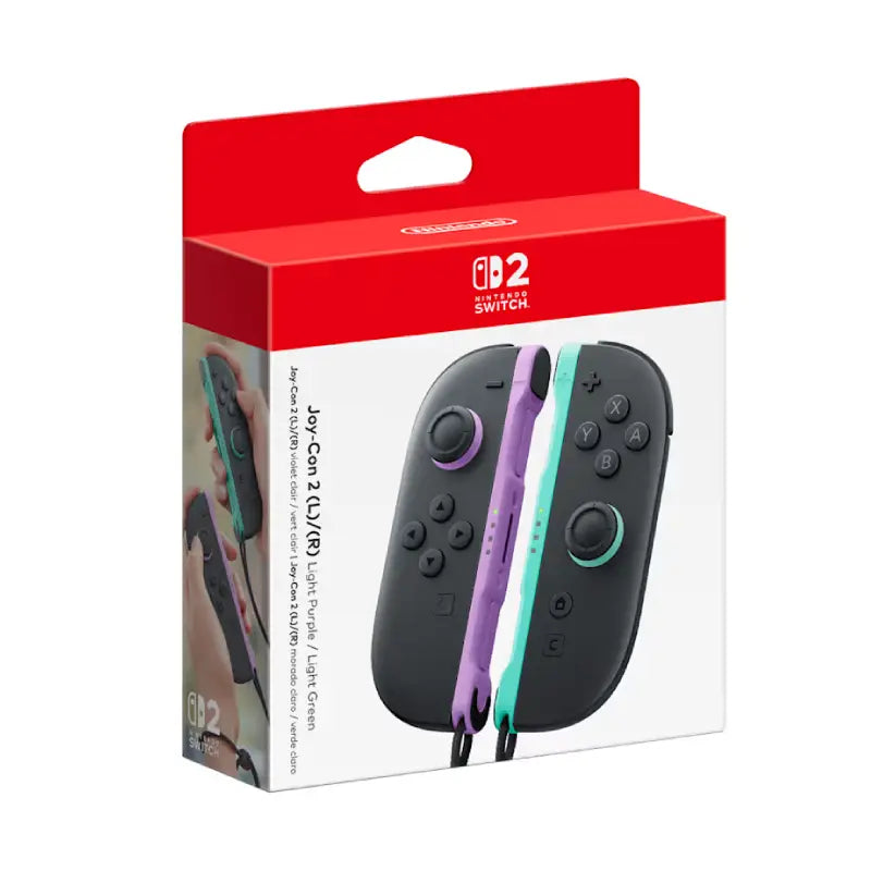 Nintendo Switch 2 Joy-Con Light Purple/Light Green