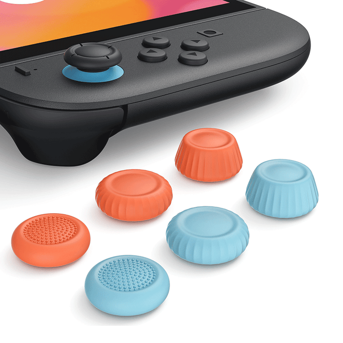 JSAUX Multi-Mode Joystick Cap And Thumb Grip With Lever Guard Set For Nintendo Switch 2 GP0404