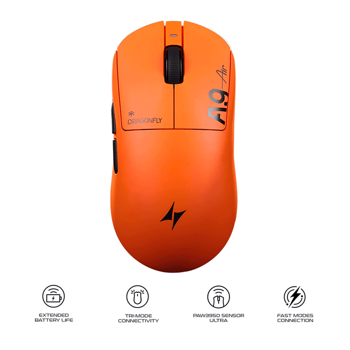 ATK A9 Air Dual Mode Wireless Gaming Mouse