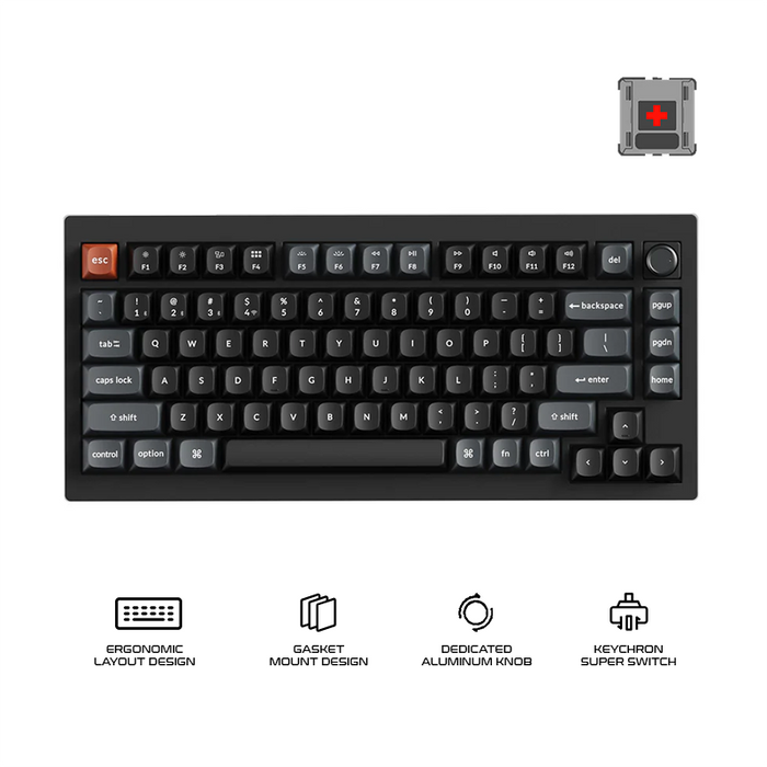 Keychron V1 Ultra 8K Wireless Custom Mechanical Keyboard