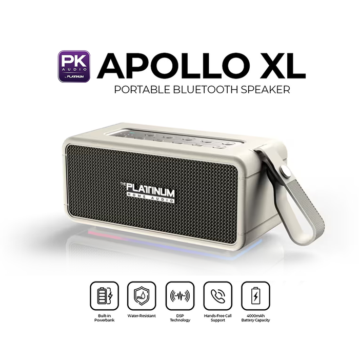 Platinum Karaoke APOLLO XL Portable Bluetooth Speaker