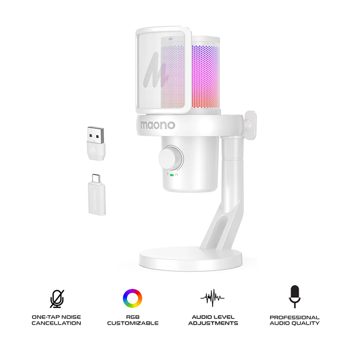 Maono DM40 Pro Wireless Condenser Microphone