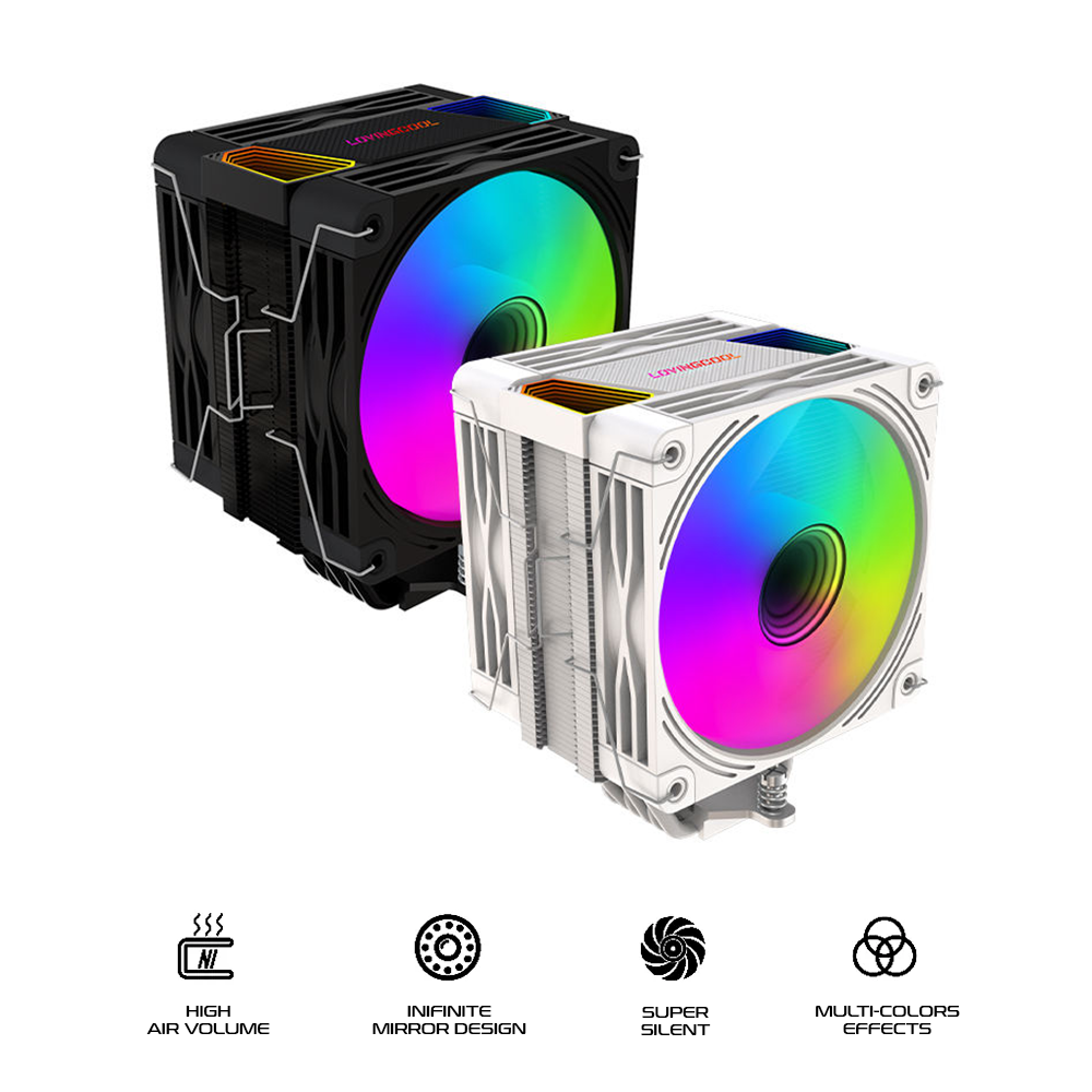 Lovingcool LC-R6000 120mm 6 Heatpipe Cooler