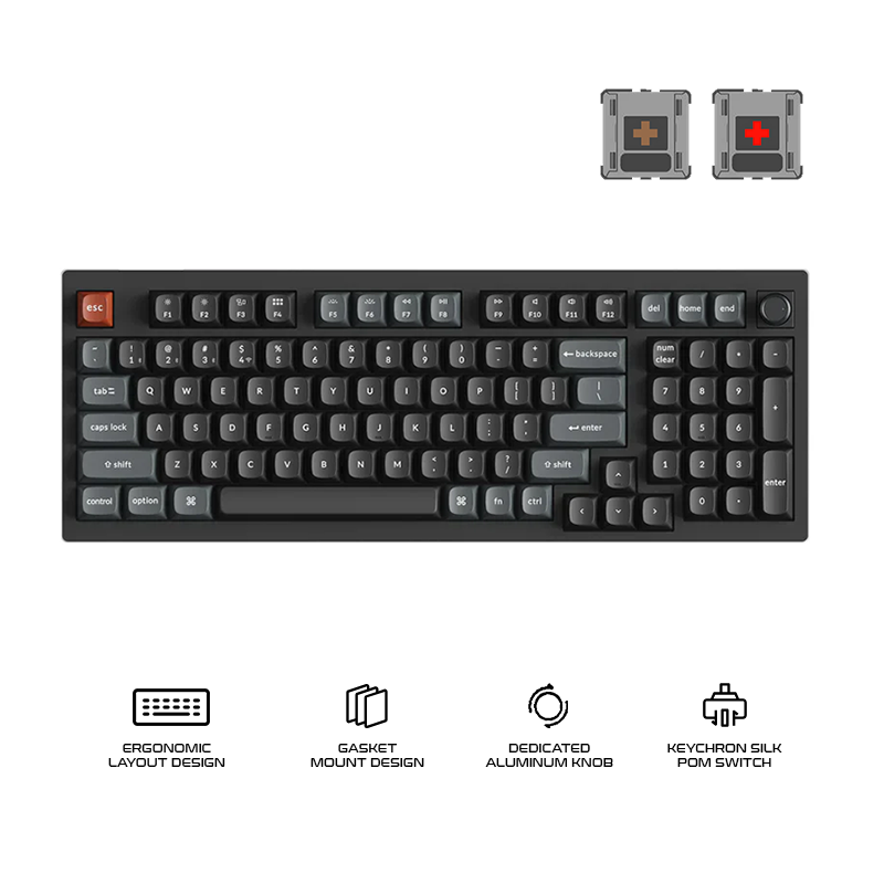Keychron V5 Ultra 8K Wireless Custom Mechanical Keyboard