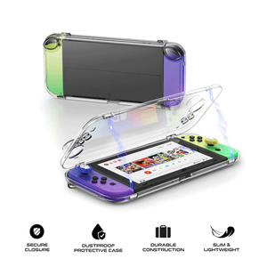 IINE Magnetic Transparent Case for N-Switch Oled (L964)