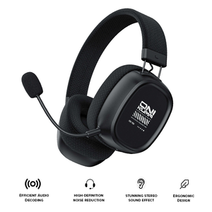 Onikuma GT839 Wireless Gaming Headset Black
