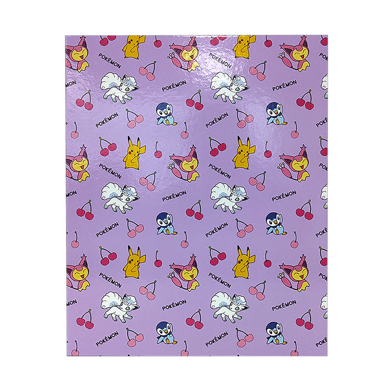 Pokemon TCG: 3x3 Pocket Portfolio Pokemon New Retro (Purple)