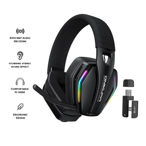 Onikuma GT826 Tri-Mode Wireless Gaming Headset Black