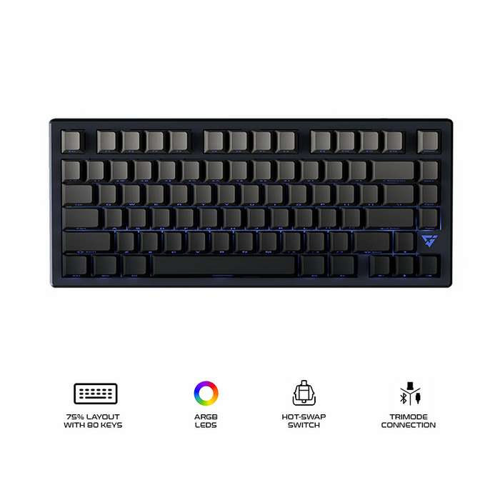 ATK V75X 75%key Tri-Mode Gaming Keyboard Glow (Linear)