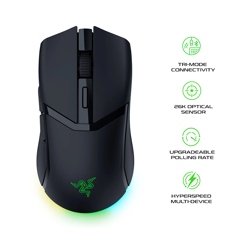 Razer Cobra HyperSpeed Wireless Gaming Mouse