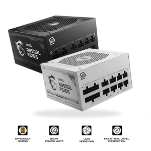 MSI PSU 850W MAG A850GL PCIE5 80+ Gold Full Modular PSU