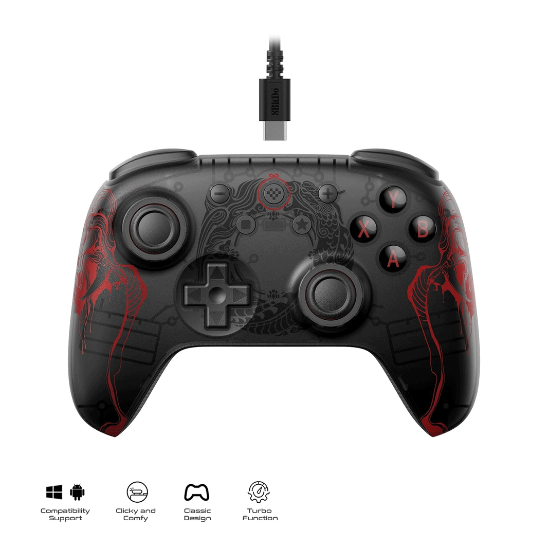 8BitDo Ultimate 2C Wired Controller(Black Myth: Wukong)