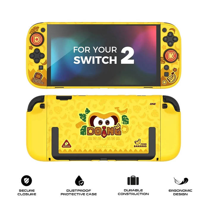 IINE Donkey Kong PC Protective Case Set for Nintendo Switch 2 L1180