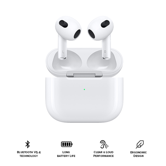 Wekome TWS Wireless Earphone White - V03