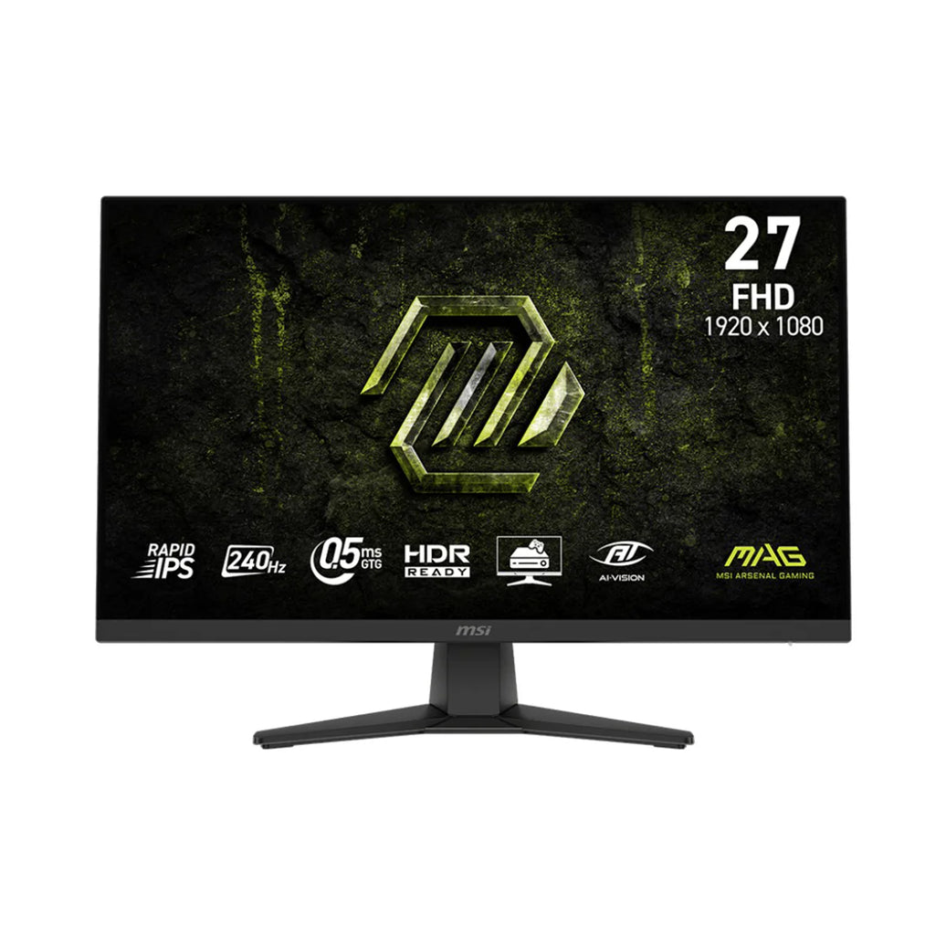 MSI MAG 272F X24 27" FHD (1920x1080) 240Hz Rapid IPS Gaming Monitor