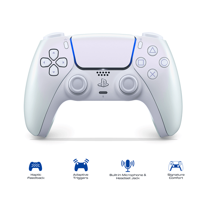 Sony PlayStation 5 Dualsense Wireless Controller CFI-ZCT1G Pearl ASI