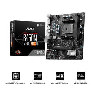 MSI B450M-A PRO MAX II Motherboard