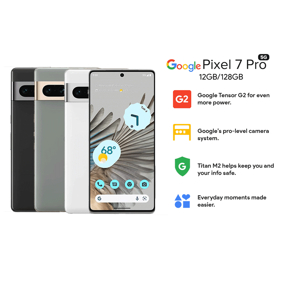 Google Pixel 7 PRO 5G 128GB Unlocked