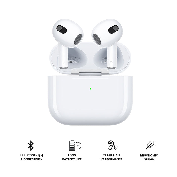 WEKOME Liton Series TWS Wireless Earpods (White) WS-22