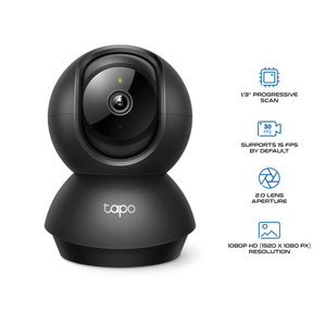 TP-Link Tapo C201 1080p FHD Pan/Tilt Home Security Wi-Fi Camera