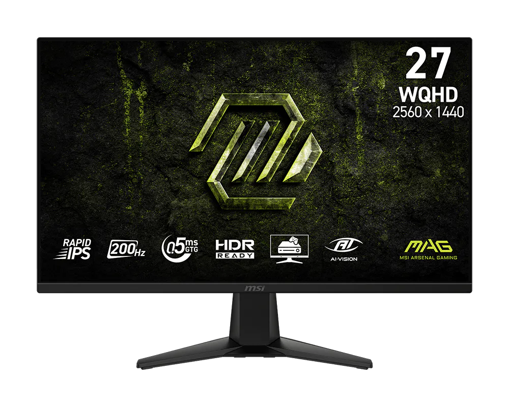 MSI MAG 275QF E20 27" WQHD (2560x1440) 200hz IPS Gaming Monitor