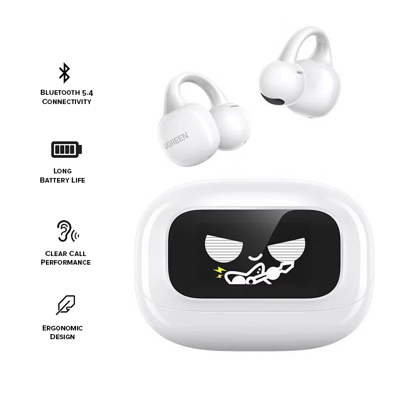 Ugreen ClipBuds Magic True Wireless Earbuds White (WS208/55136)