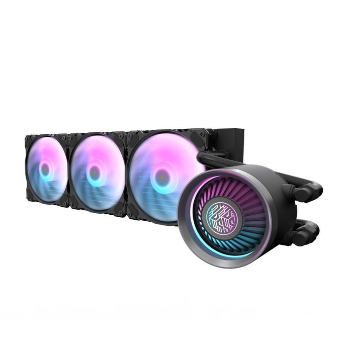 DarkFlash Nebula DN360 ARGB Liquid CPU Cooler (Black)