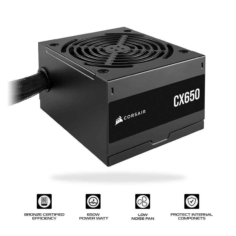 Corsair CX650 650W 80+ Bronze ATX PSU