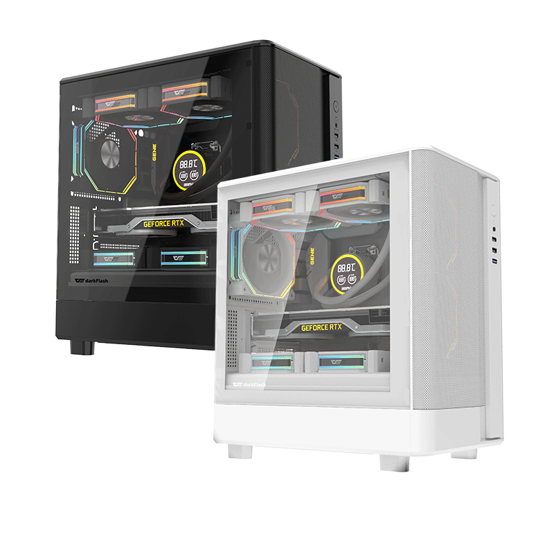 DarkFlash DB330M Mesh M-ATX PC Case