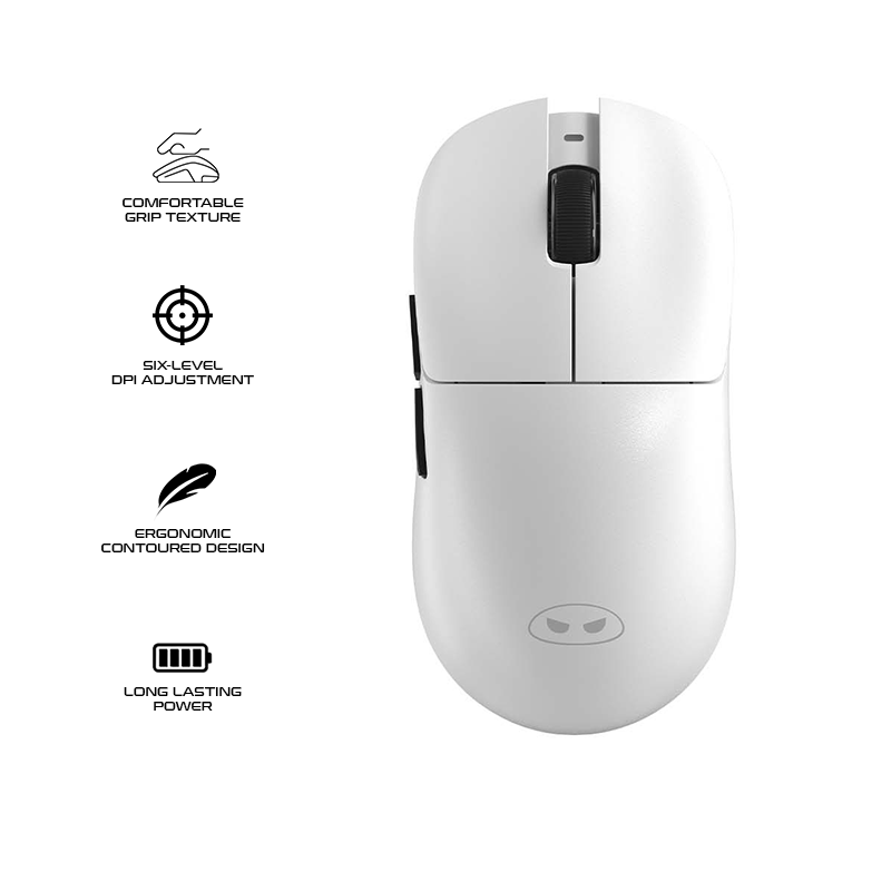 Magegee Scout Wireless Gaming Mouse White