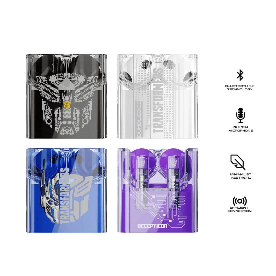 Transformers TF-T08 Wireless Earphone Smart Touch - Dual Mode