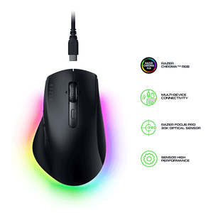 Razer PRO Click V2 Ergonomic Wireless Mouse