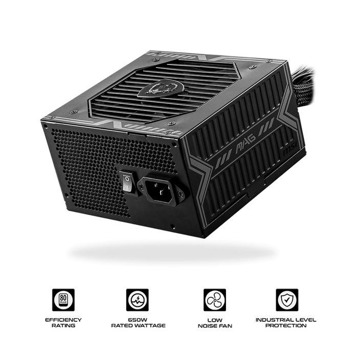 MSI MAG A650BN Bronze Non Modular 650W PSU