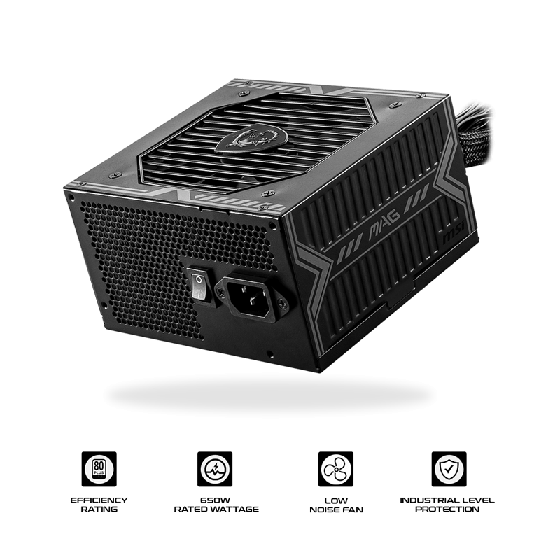 MSI MAG A650BN Bronze Non Modular 650W PSU