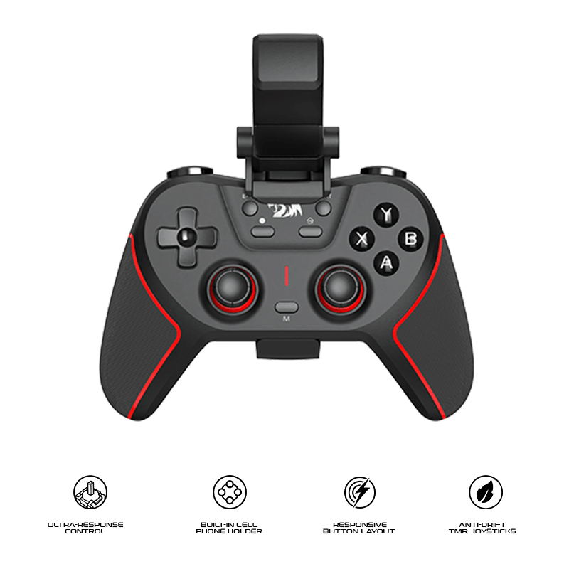 Redragon Sempiten Wireless Gamepad Black (G712)