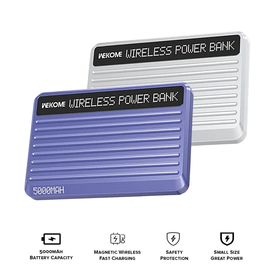 WEKOME UltraThin Magsafe Powerbank 15W (5000mAh) WP-80